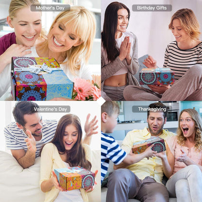 Duftkerzen Geschenkset 4er 125g für Frauen Natürlich Sojawachs