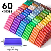 60er Set Shuttle Art Polymer Clay Weich-Ton-Set 1,65 kg mit