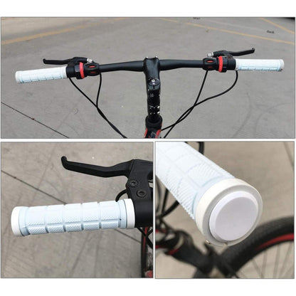 Fahrrad Lenkergriffe Gummi Anti-Rutsch mit Endkappen
