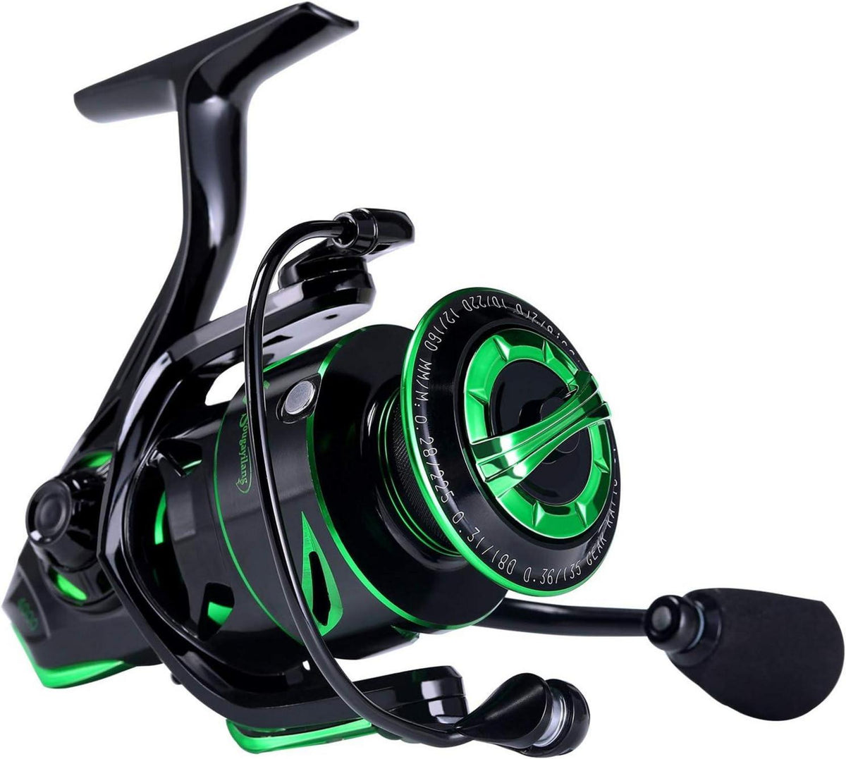 Sougayilang Leichte Spinning Angelrolle 12+1 BB 4000