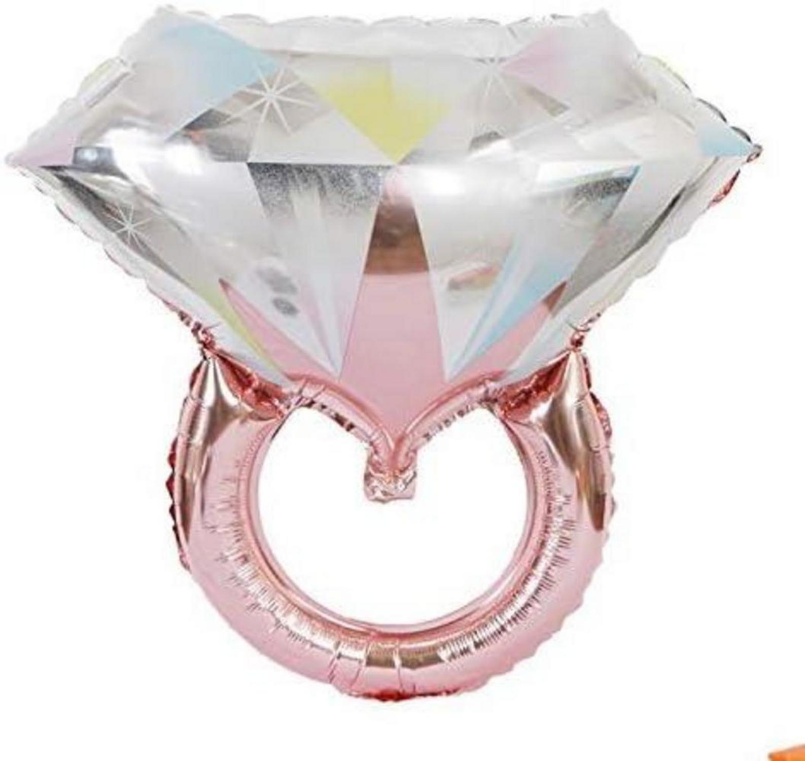 Junggesellinnenabschied Dekoration Luftballonset 24-teilig Rosegold Party Kit