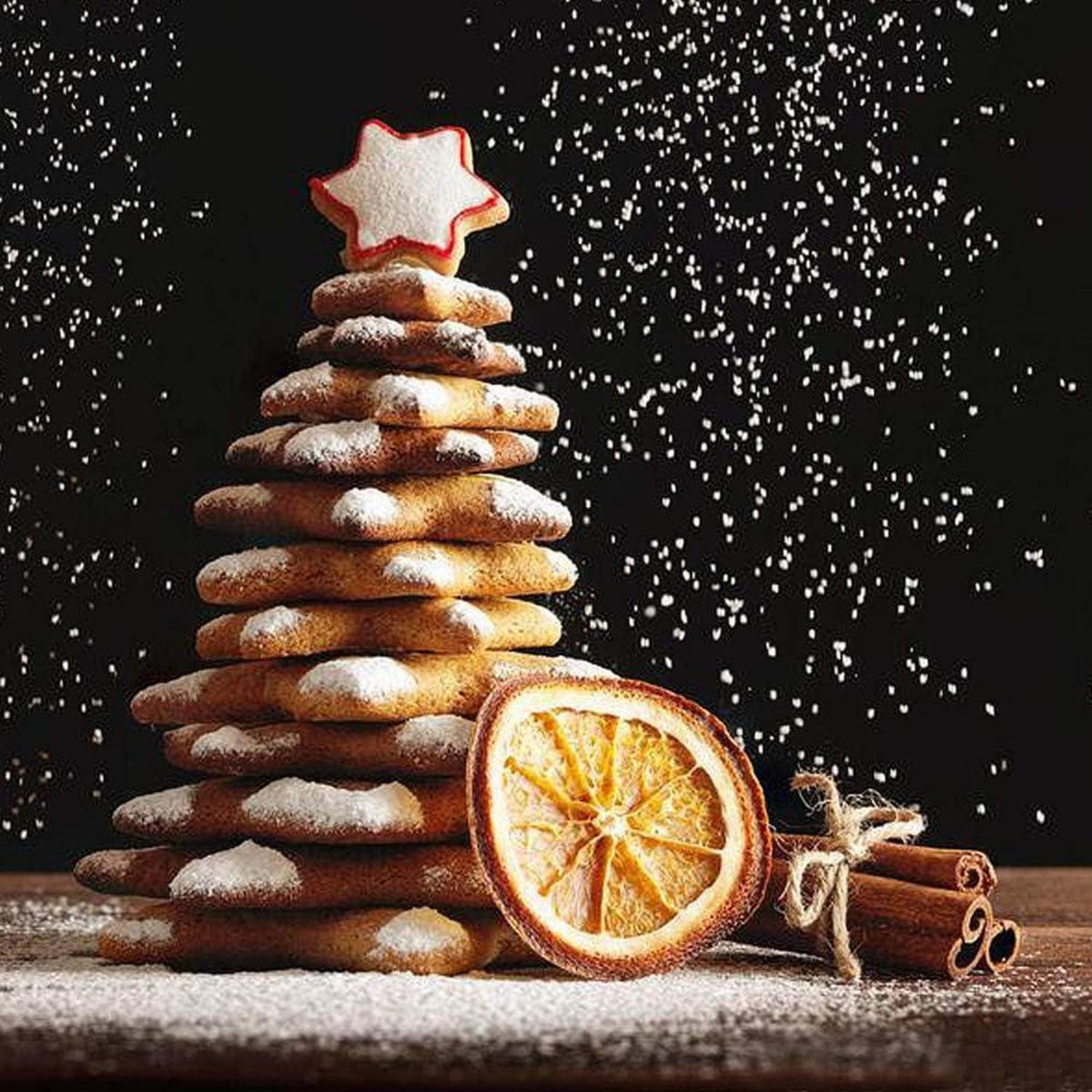 Ausstecher Stern Set 10-teilig Edelstahl Weihnachtsplätzchen Backformen
