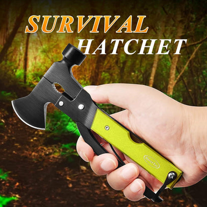 Multitool Axt 14-in-1 Männer Geschenk Camping Survival Gear