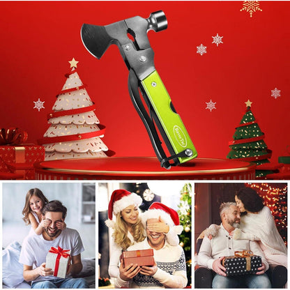 Multitool Axt 14-in-1 Männer Geschenk Camping Survival Gear
