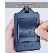3er Set Kofferanhänger - Datenschutz - Schnelle in Lederoptik