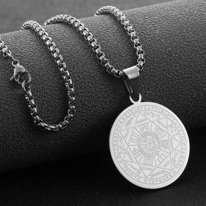 AFSTALR Halskette Herren 7 Erzengel Siegel Talisman