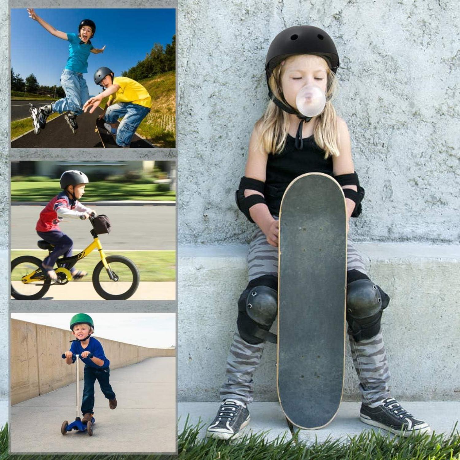 Kinder Jugend Fahrradhelm Multisport CE-Zertifizierung 3-13 Jahre Azurblau M
