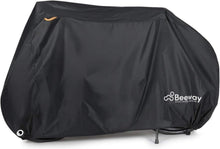 Fahrradabdeckung wasserdicht 210D Oxford-Gewebe schwarz/silber