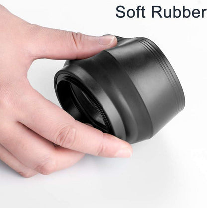82mm Gummi Gegenlichtblende Sonnenblende Streulichtblende Universal Kamera