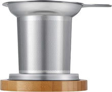 TEANAGOO Teetasse mit Filter und Deckel 510 ml Dunkles Grün