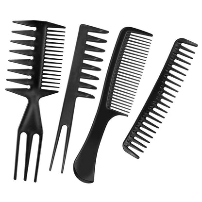Hair Styling Kämme 10Pcs Profi Friseur Zubehör Set mit Tragbarer