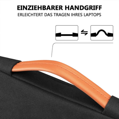 TECOOL 13 Zoll Laptop Tasche MacBook Air Pro 13 iPad Pro Air Schwarz