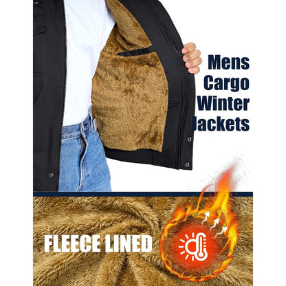 Herren Fleecejacke Winterjacke Warm & Funktional | Outdoor & Alltag