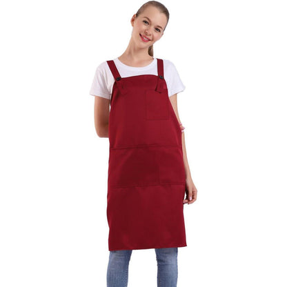 Schürze mit Tasche – Verstellbar & Bequem für Küche & Kochen