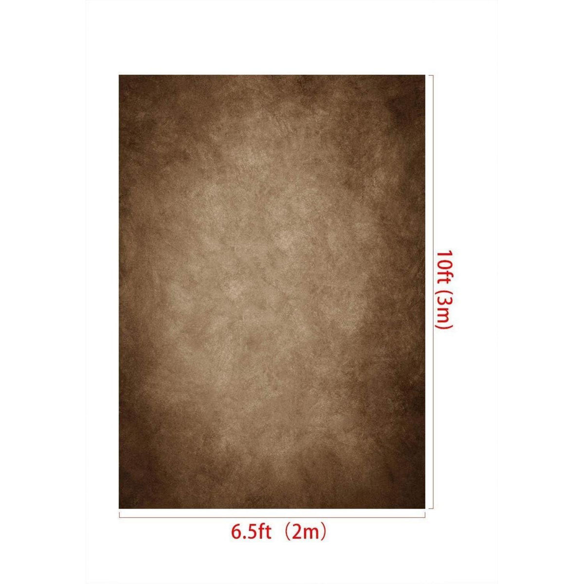 2x3m Dunkelbraun Fotohintergrund – Faltbar & Texturiert