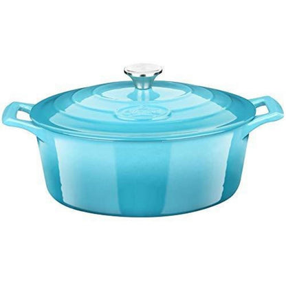 Gusseisen Bräter 33cm oval, emailliert & Induktionsgeeignet