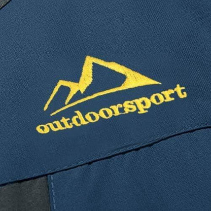 Herren Fleecejacke Winter Warm Gefüttert Skijacke Blau M