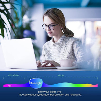 Blaulichtfilter Brille für Damen & Herren | Computer- & Gamingbrille