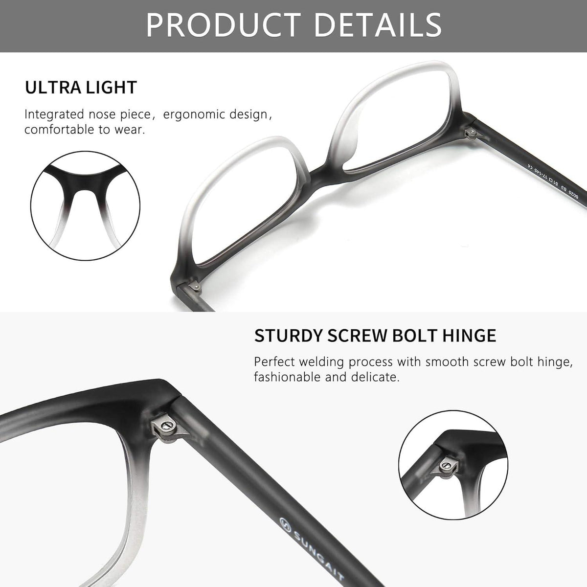 Blaulichtfilter Gaming Brille UV-Schutz für PC Handy Fernseher