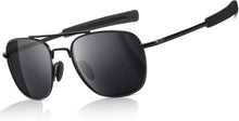 Polarisierte Piloten-Sonnenbrille für Herren mit Bajonett-Tempel