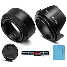 62mm Gegenlichtblende Set für Canon Nikon Sony Kamera