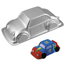 3D Auto Kuchenform aus Aluminium – Motivbackform für Geburtstagstorte