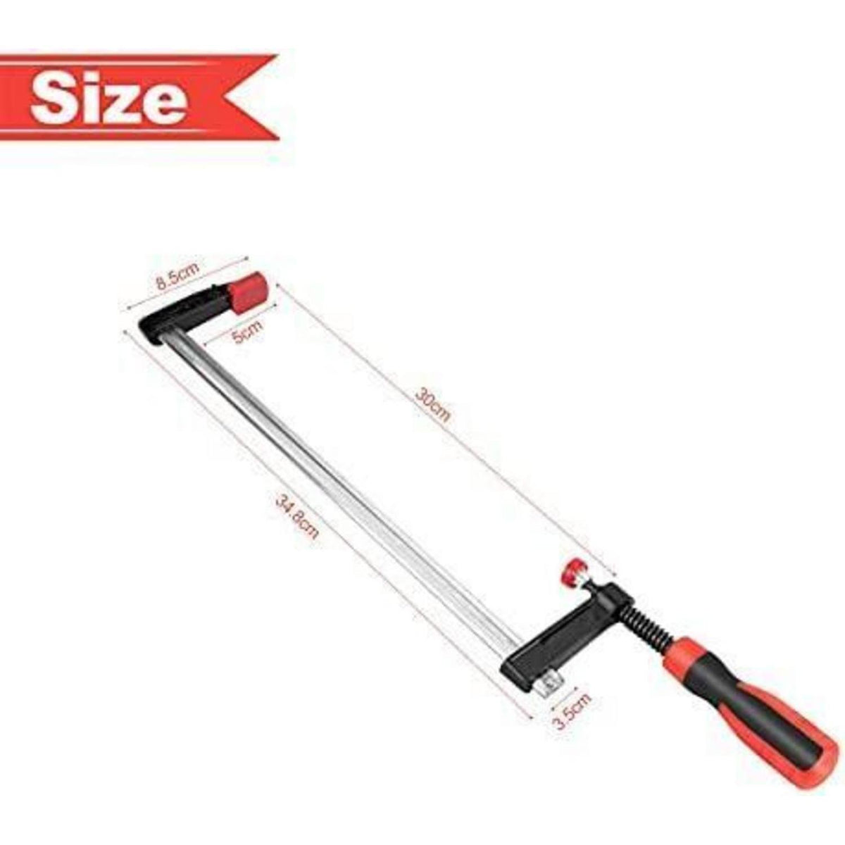 4er Set F-Zwingen für Holzbearbeitung – 50x300mm