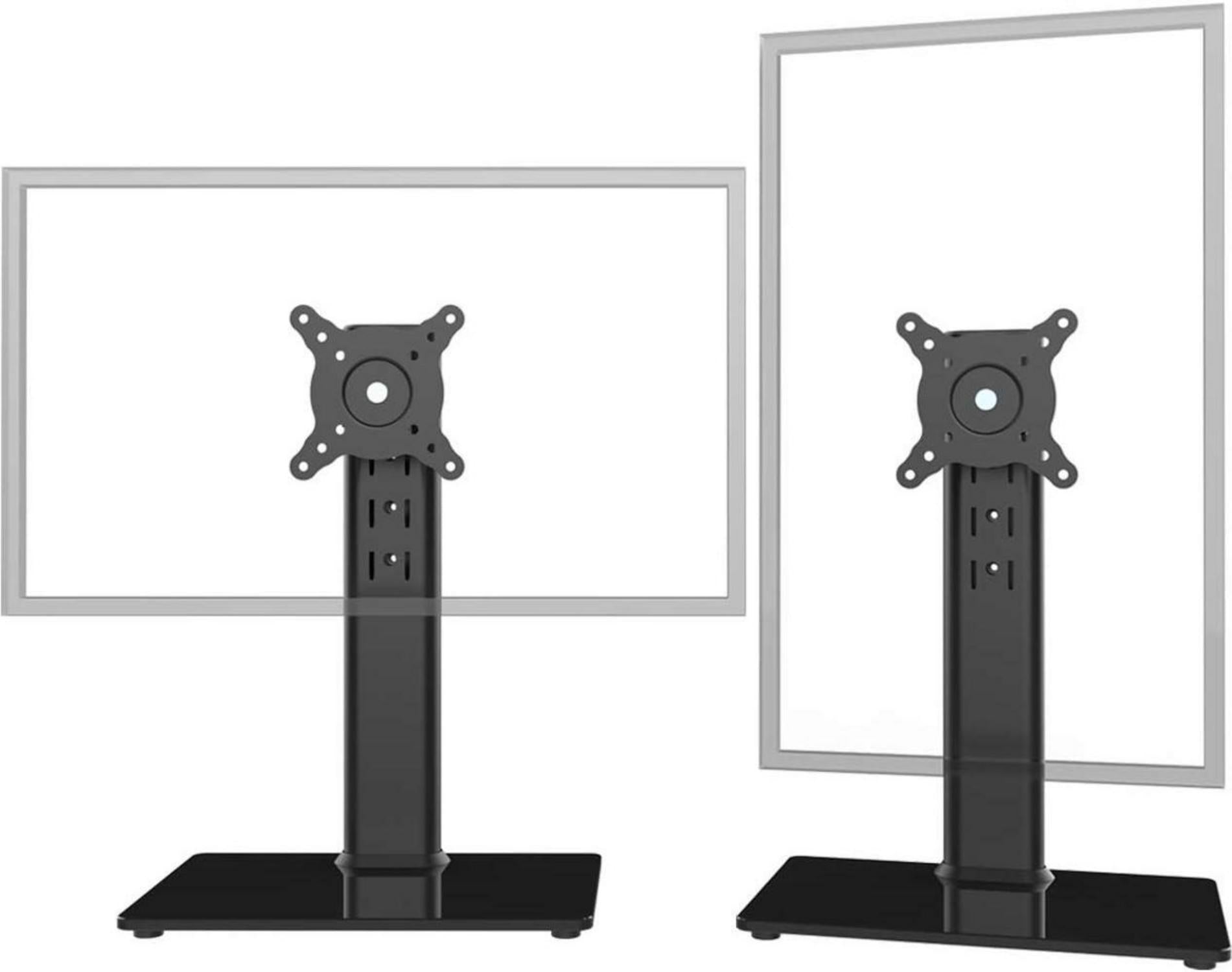 Monitor Ständer für 13-32 Zoll Monitore höhenverstellbar schwarz