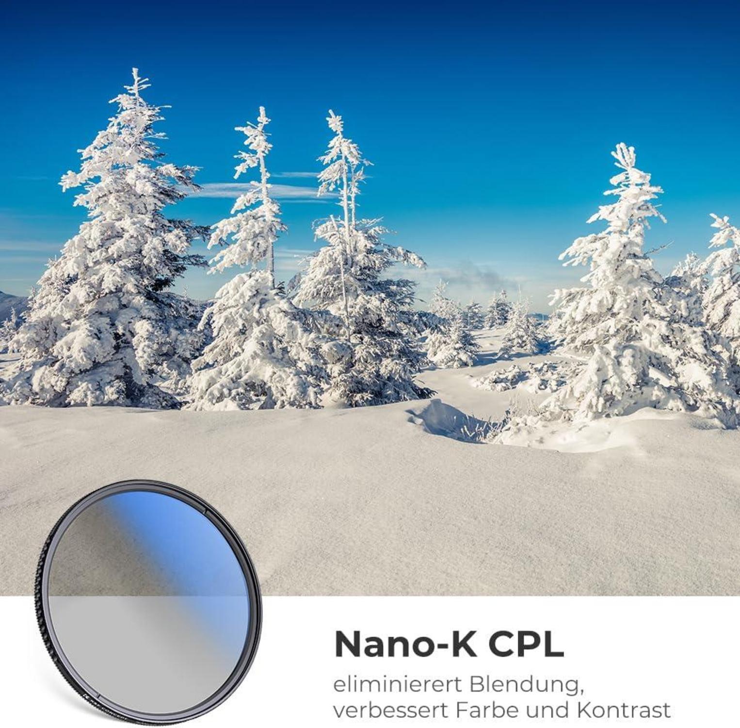 K-Serie Pro 37mm Slim Zirkularer Polfilter CPL Filter