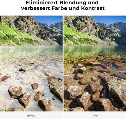 49mm Slim Zirkularer Polfilter Pro Polarisationsfilter Optisches Glas