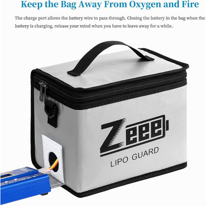 Feuerfeste Lipo-Akku-Aufbewahrungsbox für sicheres Laden & Transport
