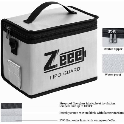 Feuerfeste Lipo-Akku-Aufbewahrungsbox für sicheres Laden & Transport