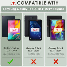 Hülle für Samsung Galaxy Tab A 10.1 2019 Schutzhülle Leder