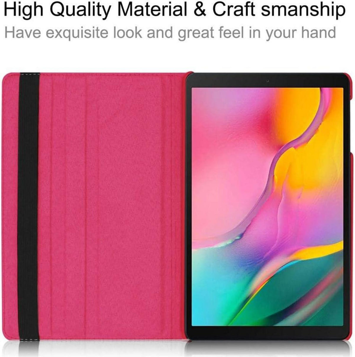 Samsung Galaxy Tab A 10.1 2019 Hülle Schutzhülle Ultra Dünn Leder Flip Case