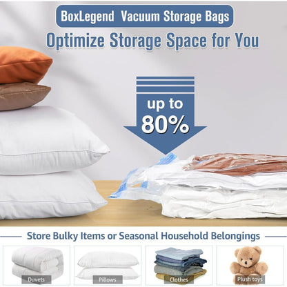 Vakuumbeutel 6er Set 70x50cm – Platzsparende Aufbewahrung