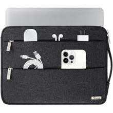 Voova Laptoptasche 14 Zoll MacBook Air Pro Hülle Schwarz