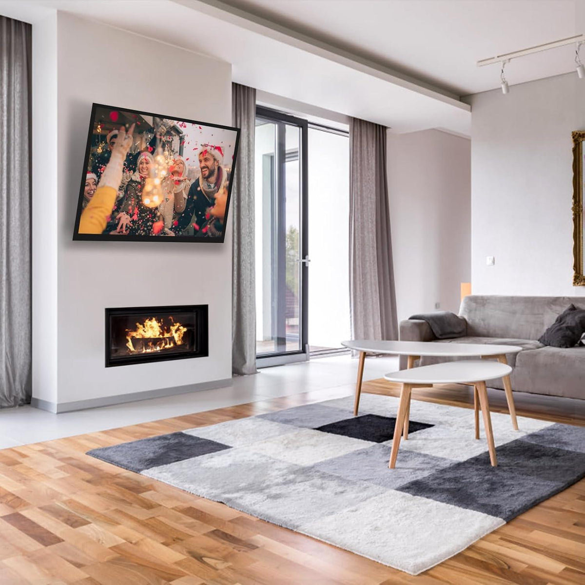 TV Wandhalterung Neigbar 26-65 Zoll LED LCD QLED Plasma bis 45kg VESA