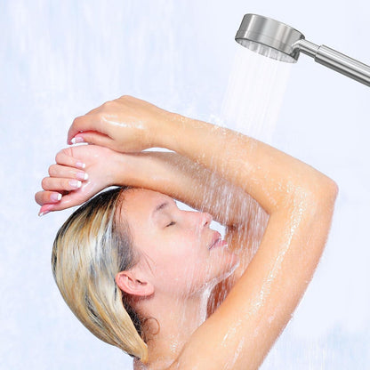 Duschkopf Edelstahl Hochdruck Handbrause Wassersparend Einfache