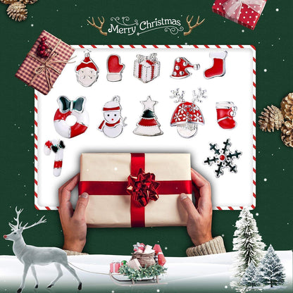 12 Paar Edelstahl Weihnachten Ohrstecker Damen Mädchen Kinder