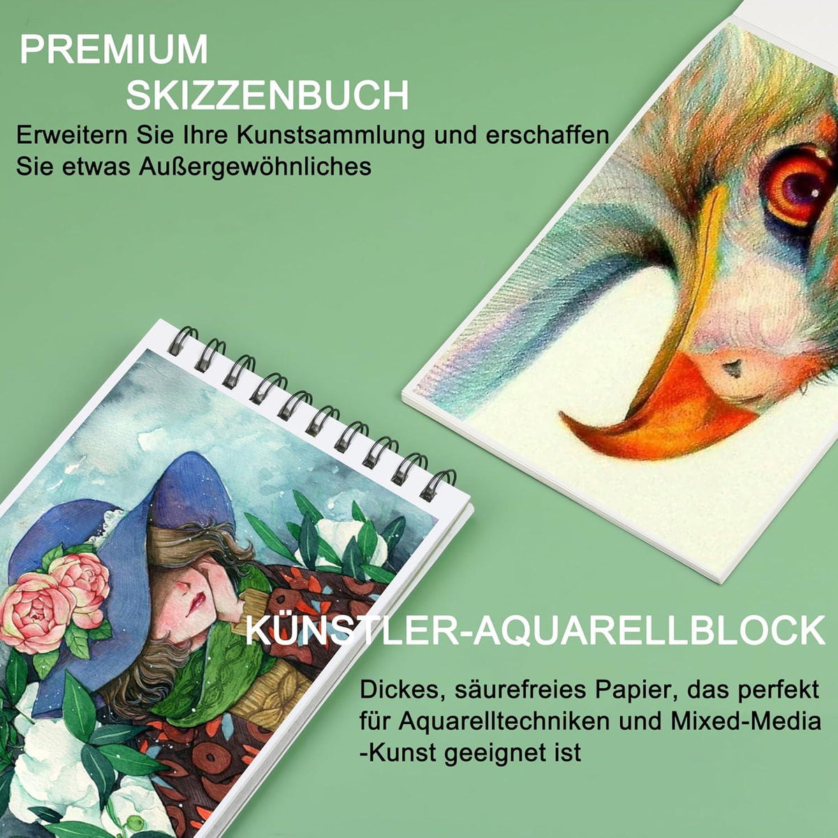 Zeichen- und Skizzierkit-Set