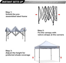 ABCCANOPY Pavillon Flatpavillon Pop-up inkl. Radtasche und