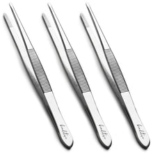 Nähmaschinen-Pinzetten-Set mit gezackten Spitzen in 14 cm