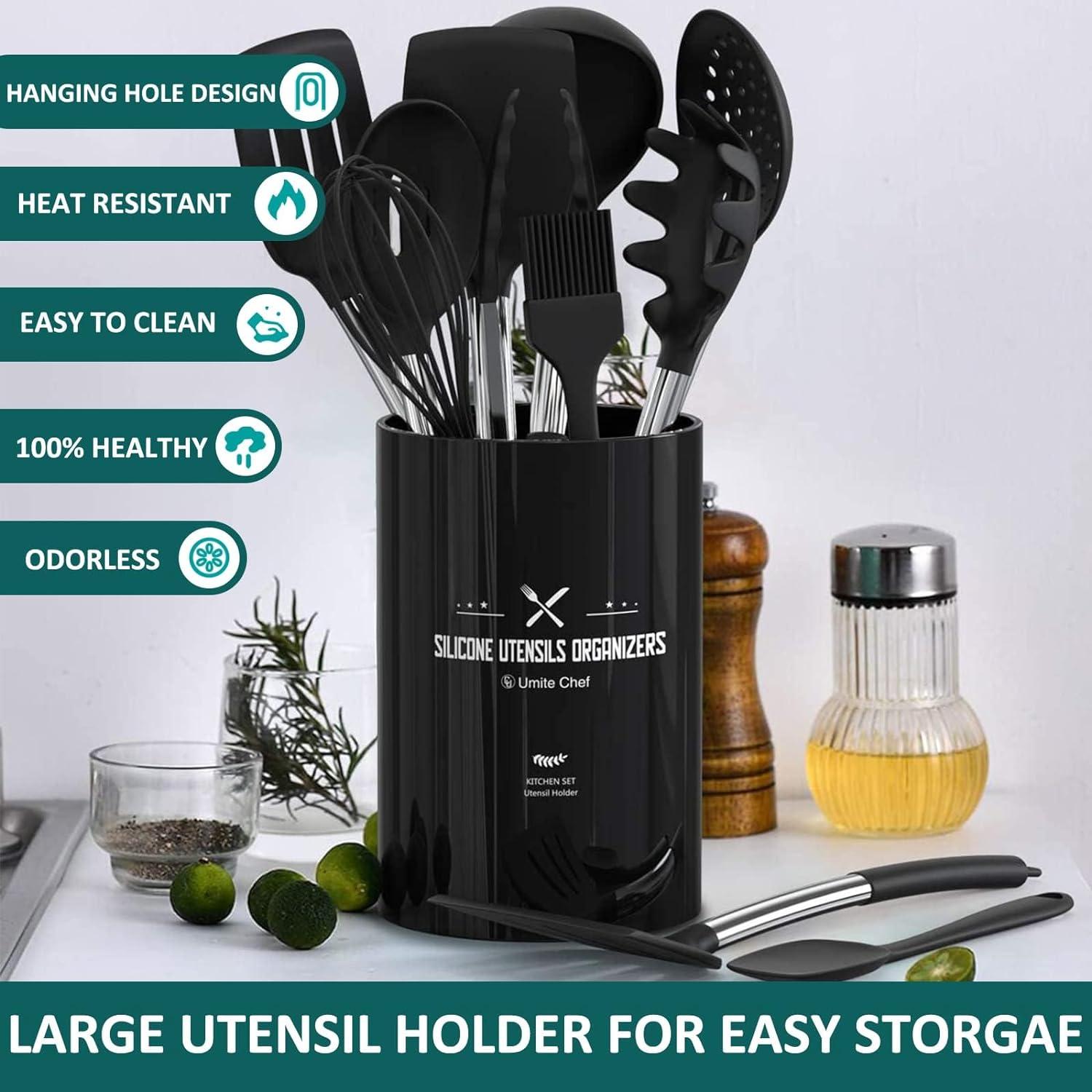 Umite Chef Küchenutensilien-Set 15-teilig Silikon