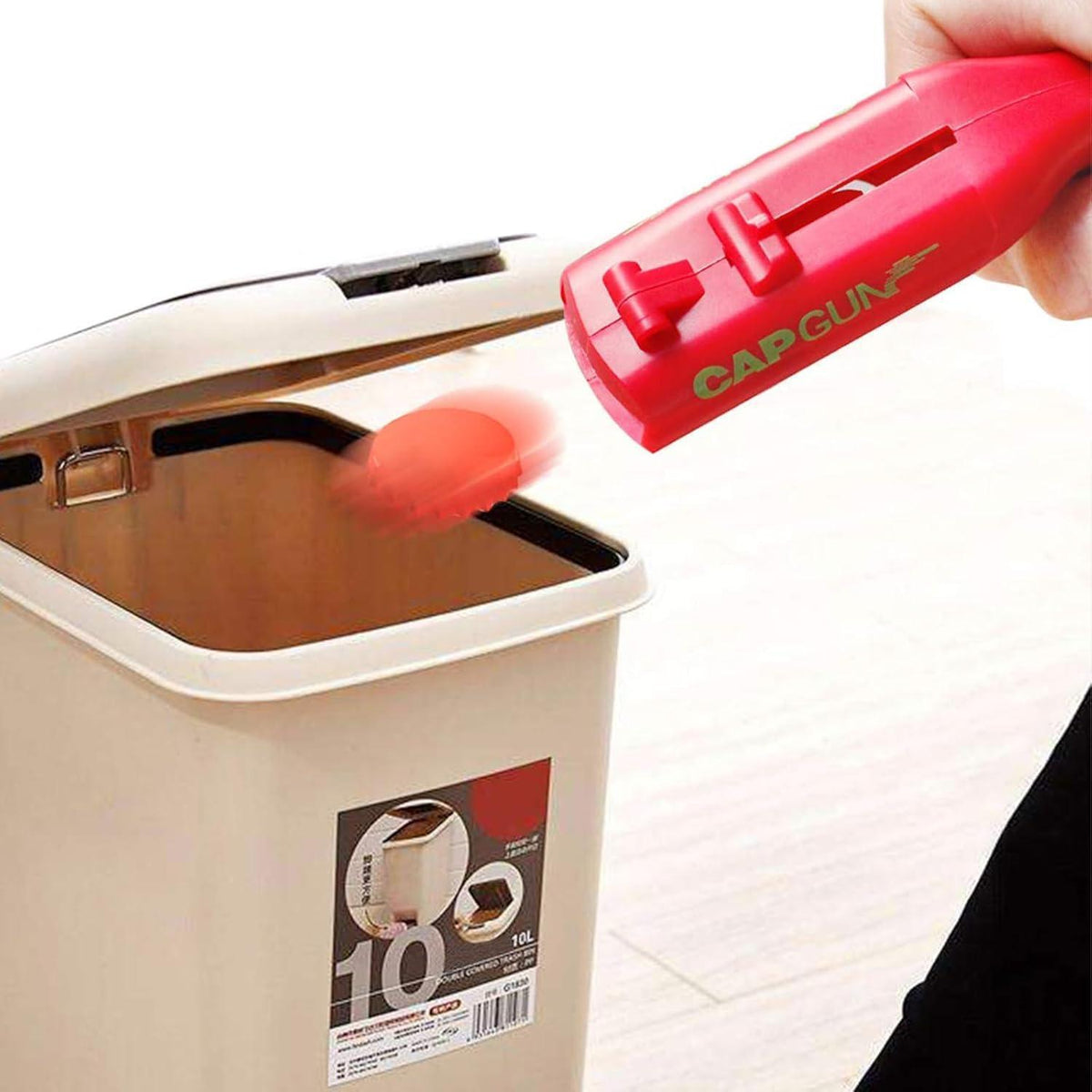 Flaschenöffner Pistole 2er-Pack, Bieröffner mit Verschlusswerfer