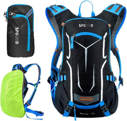 Fahrradrucksack 30L Wasserdicht Multifunktional mit Regenschutzkappe
