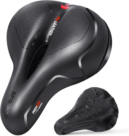 Fahrradsattel Memory Foam Ergonomisch Atmungsaktiv Wasserdicht 25