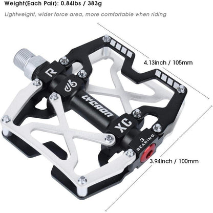 MTB Fahrradpedale CNC Aluminium 3 Lager 9/16"