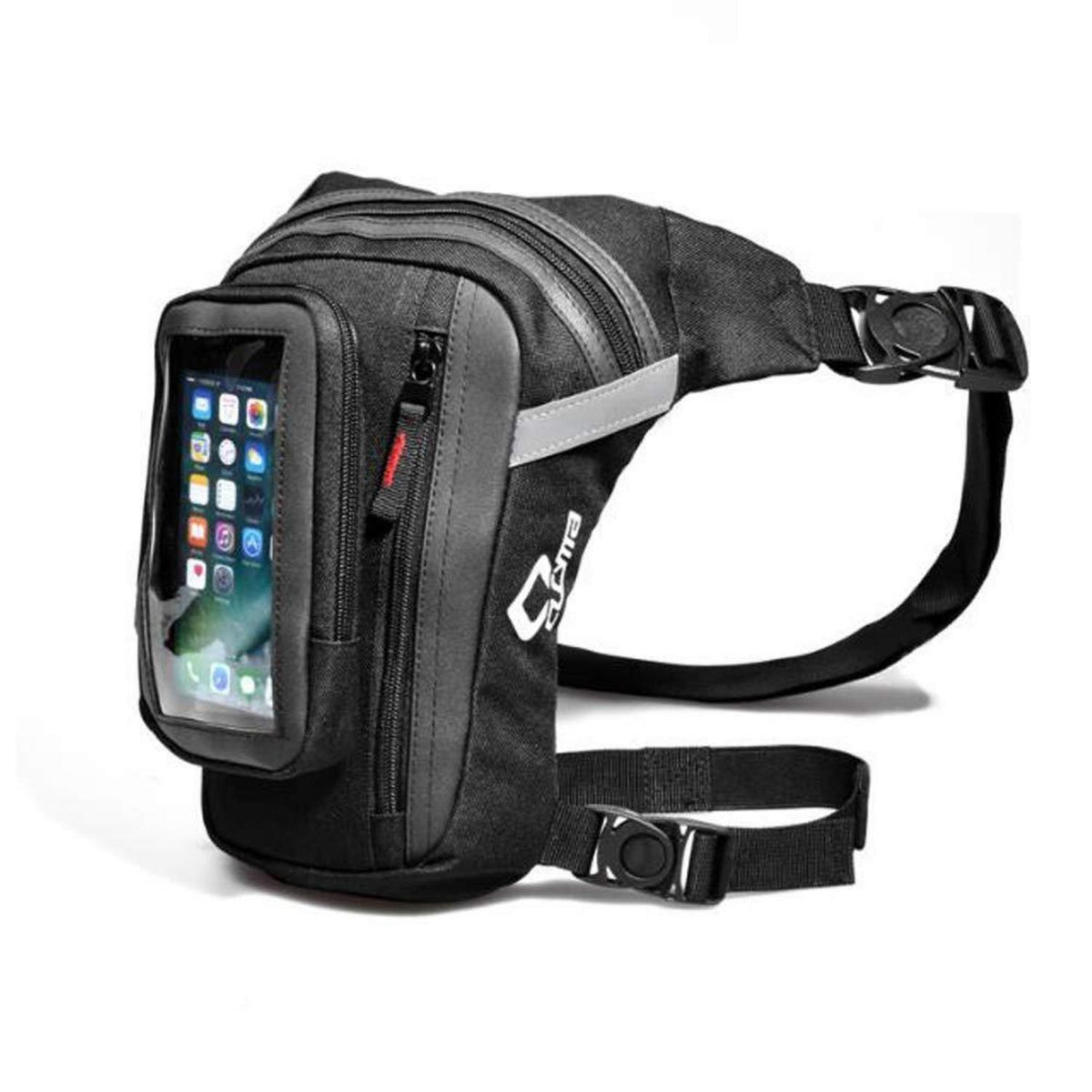 Motorrad Gürteltasche – Beintasche mit Handyfach & großer Kapazität