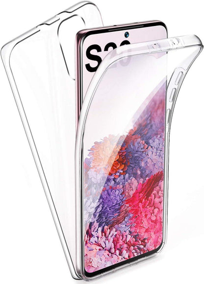 Schutzhülle für Samsung Galaxy S20 360 Grad Full Cover Silikon