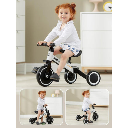 Kinderdreirad Laufrad verstellbarer Sitz 3-in-1 Design